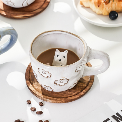 360ml Creative Cute Handmade 3D Coffee Mugs