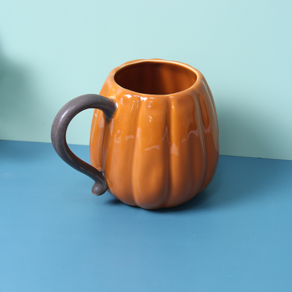 Halloween Pumpkin Ceramic Mug